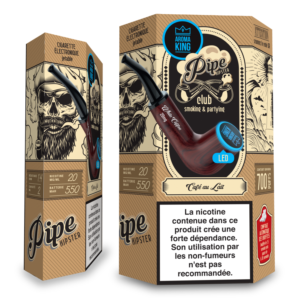Aroma King Pipe White Coffee