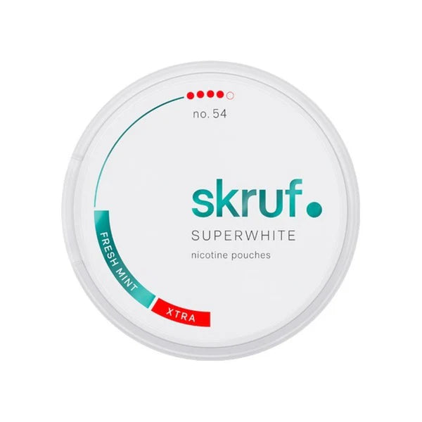 Skruf Super White Fresh Mint No.54 AW (All White)