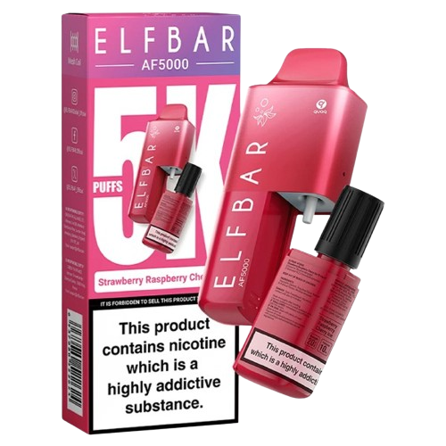 ELFBAR AF5000 Strawberry Raspberry Cherry Ice