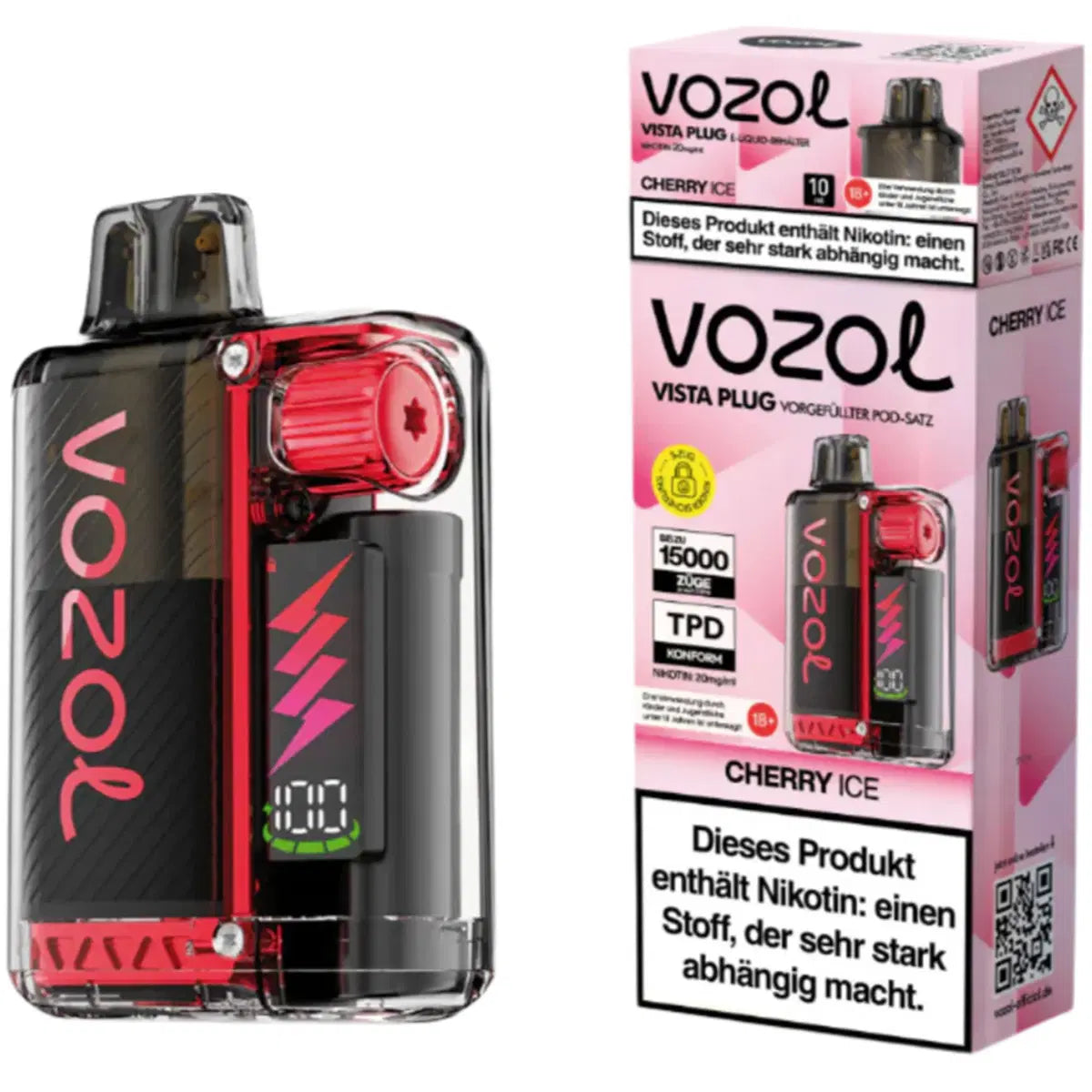 VOZOL Vista Plug Kit Cherry Ice