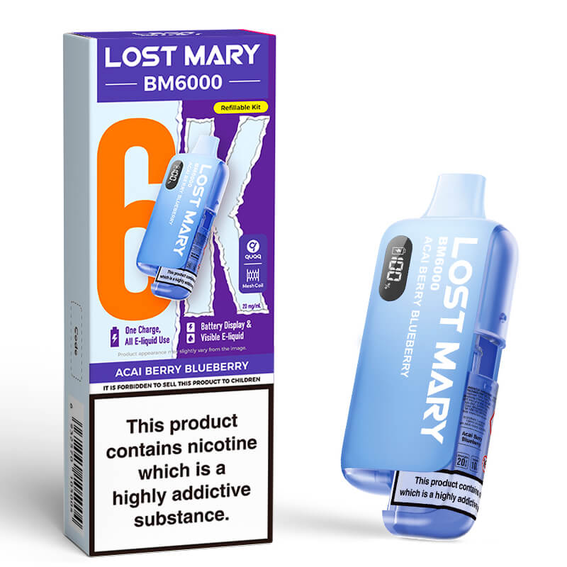 LOST MARY BM6000 Acai Berry Blueberry