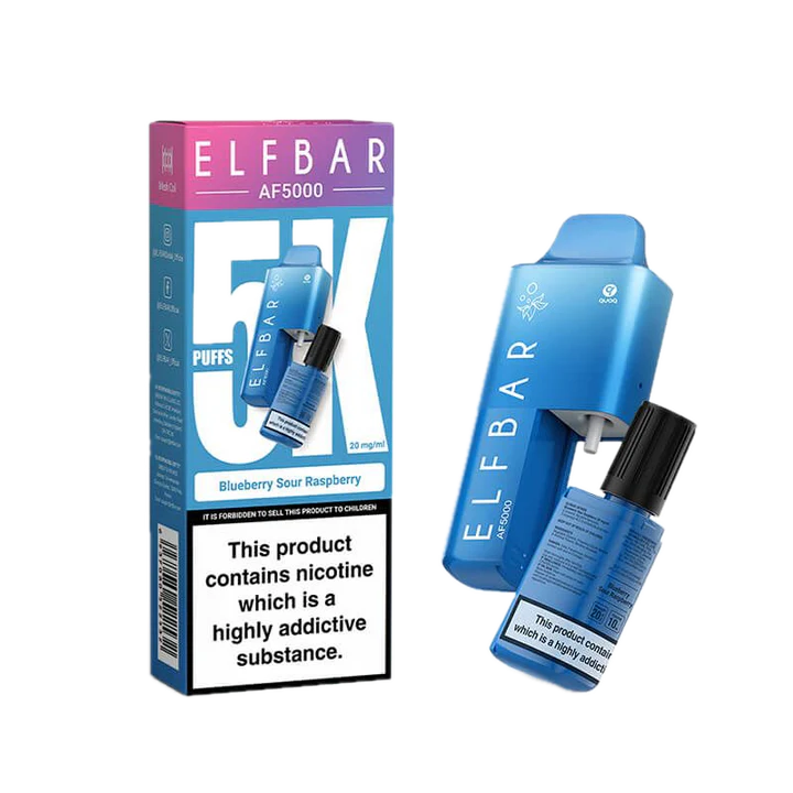 ELFBAR AF5000 Blueberry Sour Raspberry