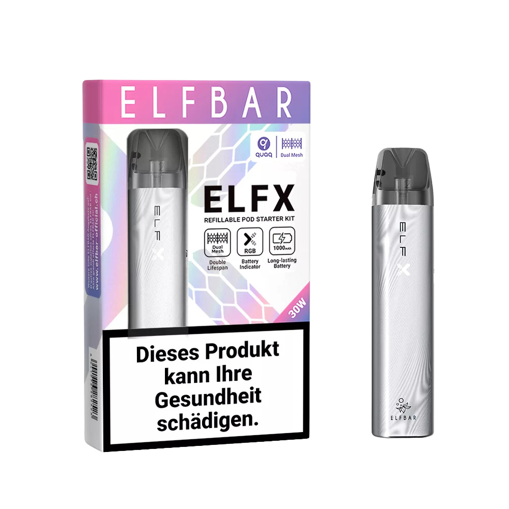 ELFBAR ELFX Kit Silver