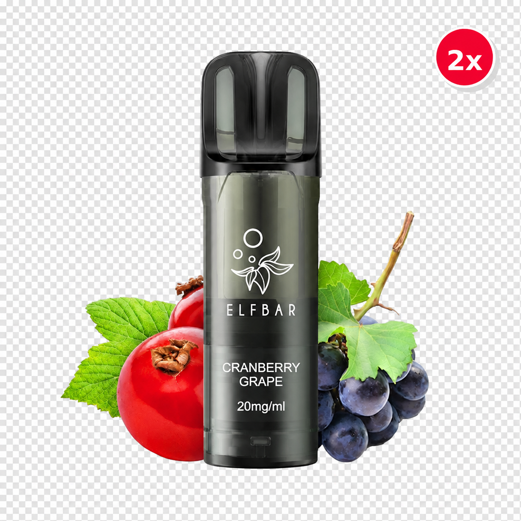 ELFBAR Elfa Pro Pods 2×2ml Cranberry Grape