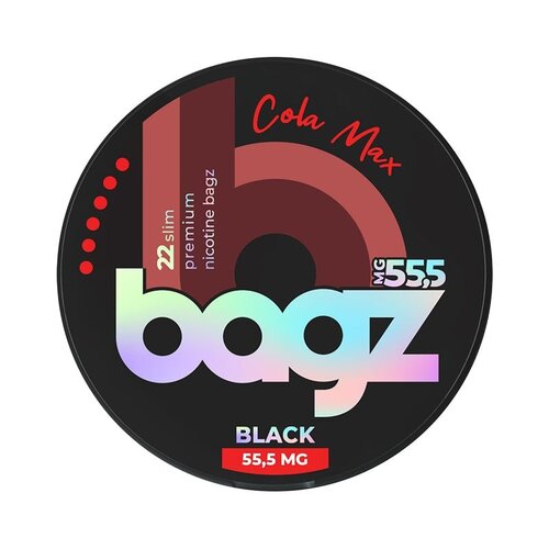 BAGZ Cola Max Black