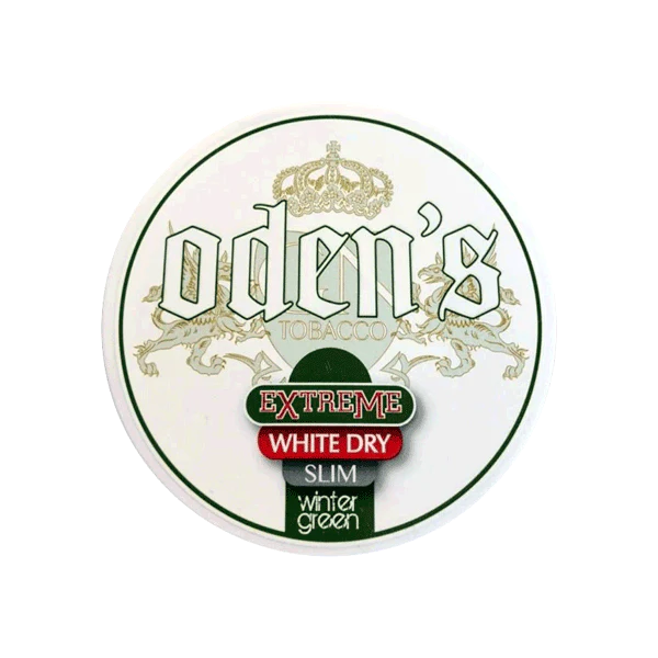 Oden's Wintergreen Extreme WDP Slim (portion blanche sèche) 