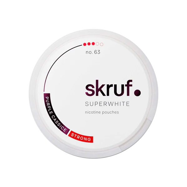 Skruf Super White Purple Cassice No.63 Strong AW (All White)