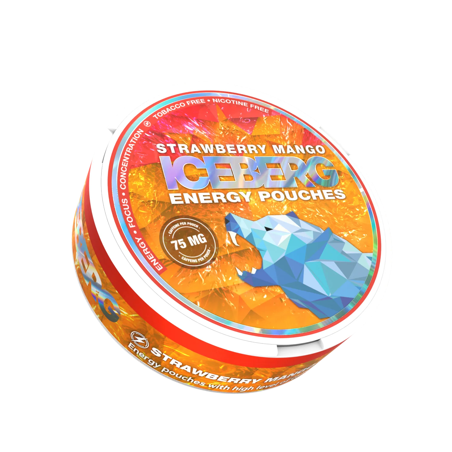ICEBERG Energy Strawberry Mango 75mg