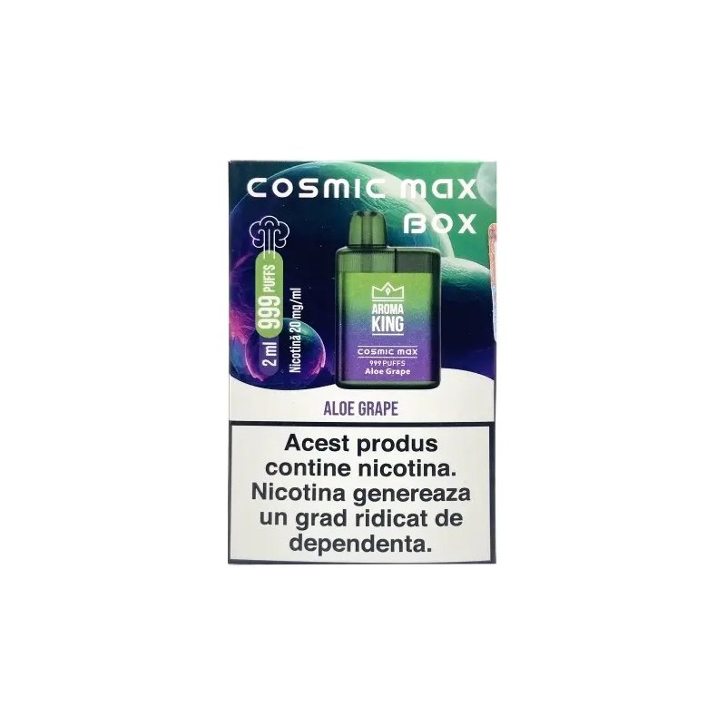 Aroma King Cosmic Max Box Aloe Grape