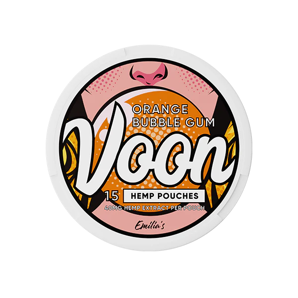Voon Orange Bubblegum 600 mg (pochettes CBD) 